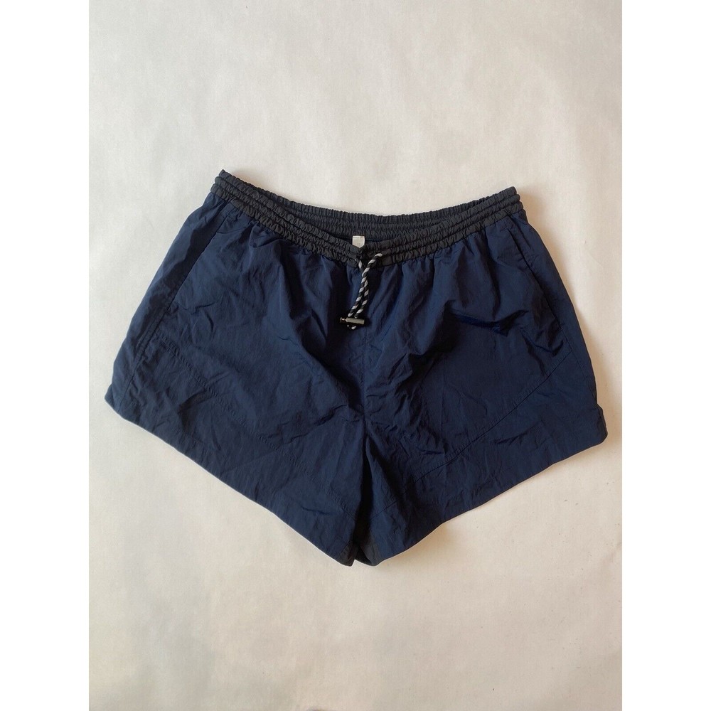 Women's Lululemon Size 12 Evergreen Shorts True Navy & Black 4" Inseam W7BNUS